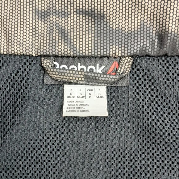 Reebok Black and GoldMetallic Women's Athletic Casual Jacket NWOT - Picture 12 of 14